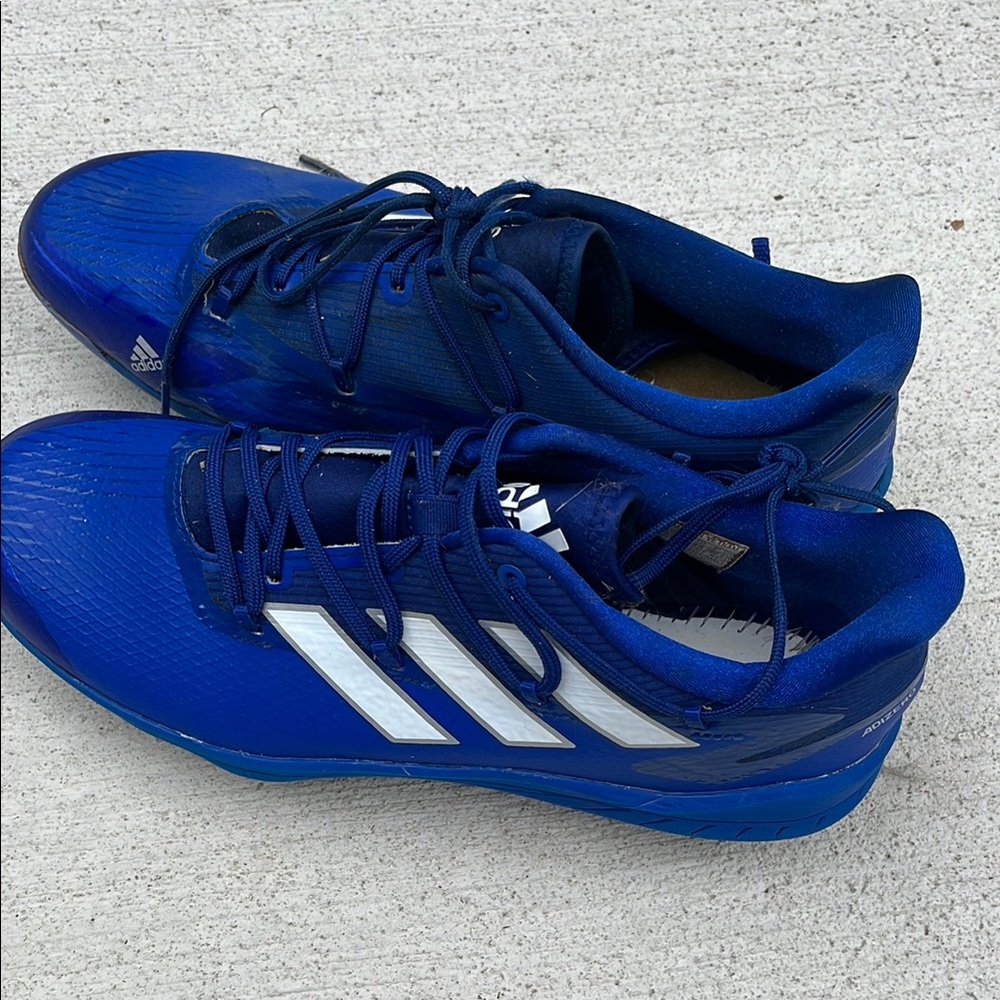 Adidas Men's Blue Athletic Sneakers